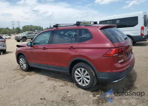 2018 Volkswagen Tiguan S z USA, uszkodzony, nr VIN 3VV1B7AX1JM085000